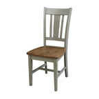 36 Round Extension Dining Table With 4 San Remo Chairs