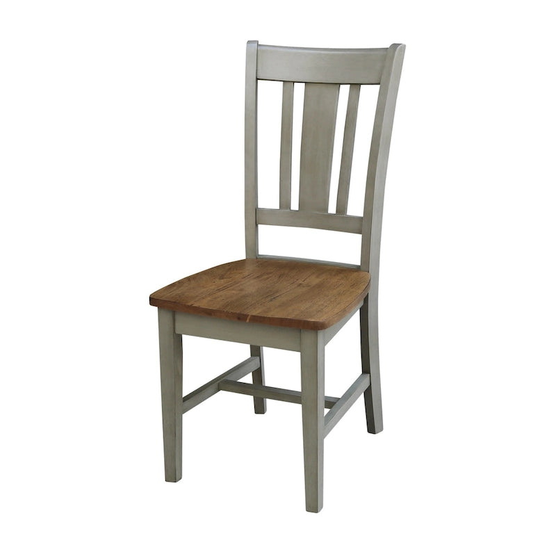 36 Round Extension Dining Table With 4 San Remo Chairs