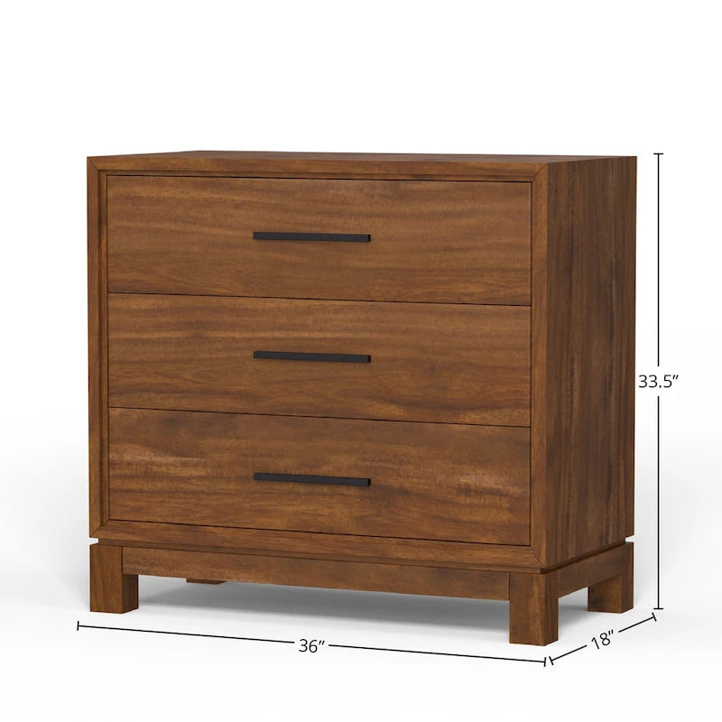 Origins by Alpine Nova 3 Drawer Small Chest