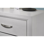 Roundhill Furniture Stout Contemporary White Panel 5-piece Bedroom Set