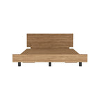 TUHOME Kaia Bed Base with Headboard, Twin