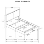 Boyd Transitional Fabric Upholstered Panel Bed