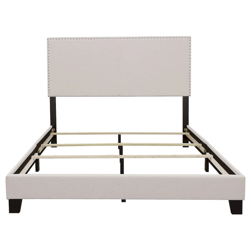 Boyd Transitional Fabric Upholstered Panel Bed