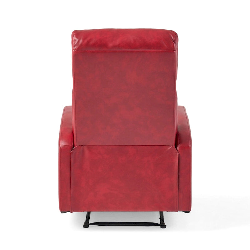 Samedi PU Leather Recliner Club Chair by Christopher Knight Home