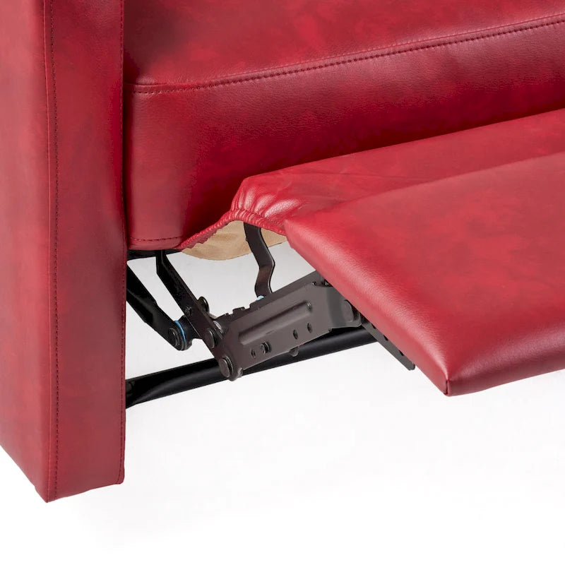 Samedi PU Leather Recliner Club Chair by Christopher Knight Home