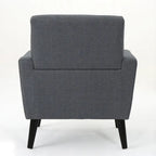 Sienna Mid-century Fabric Club Chair by Christopher Knight Home