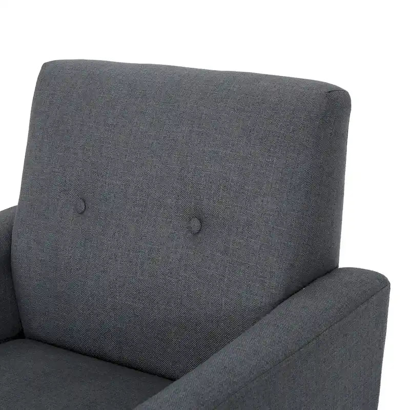 Sienna Mid-century Fabric Club Chair by Christopher Knight Home
