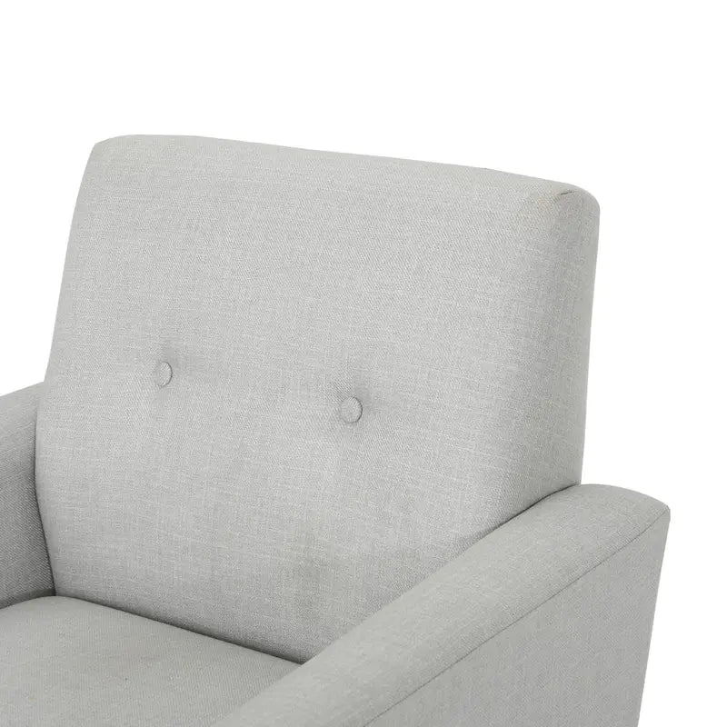 Sienna Mid-century Fabric Club Chair by Christopher Knight Home