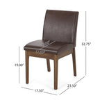 Kwame Upholstered Dining Chairs (Set of 6) by Christopher Knight Home
