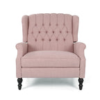 Apaloosa Oversized Tufted Fabric Oversized Pushback Recliner by Christopher Knight Home