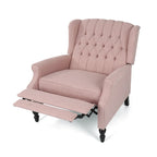 Apaloosa Oversized Tufted Fabric Oversized Pushback Recliner by Christopher Knight Home