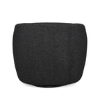 Mokena Textured Boucle Upholstered Swivel Club Chair by Christopher Knight Home