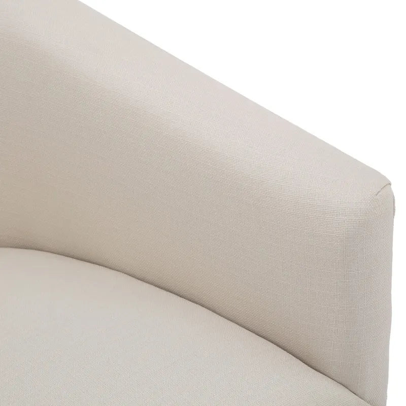 Elayne Skirted Fabric Swivel Accent Chair by Greyson Living