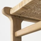 South Shore Balka Rattan Bar Stool, Set of 2