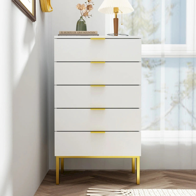 5 Drawer Dresser Storage Tower, Organizer Unit for Bedroom,Chest