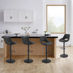 Retro Adjustable Swivel Barstool (Set of 2)