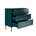 Morden Wood Furniture 3-Drawer Dresser Chest