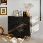 Morden Wood Furniture 3-Drawer Dresser Chest
