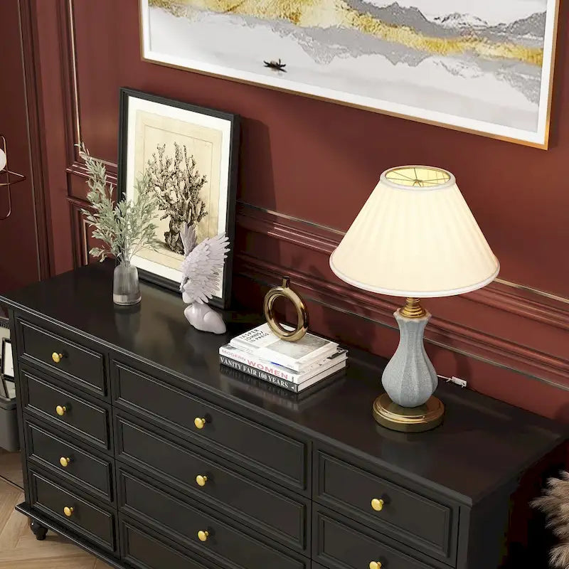 63W Wood Dresser Bedroom Storage Drawer Organizer Closet 12 Drawer