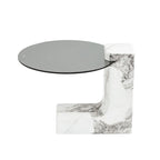 Set of 2 Round Nesting Coffee Table Set