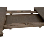 Americana Farmhouse Dusty Taupe Rectangular Leg Table