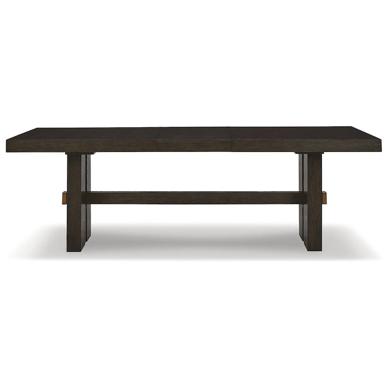 Signature Design by Ashley Burkhaus Dark Brown 5-Piece Dining Package
