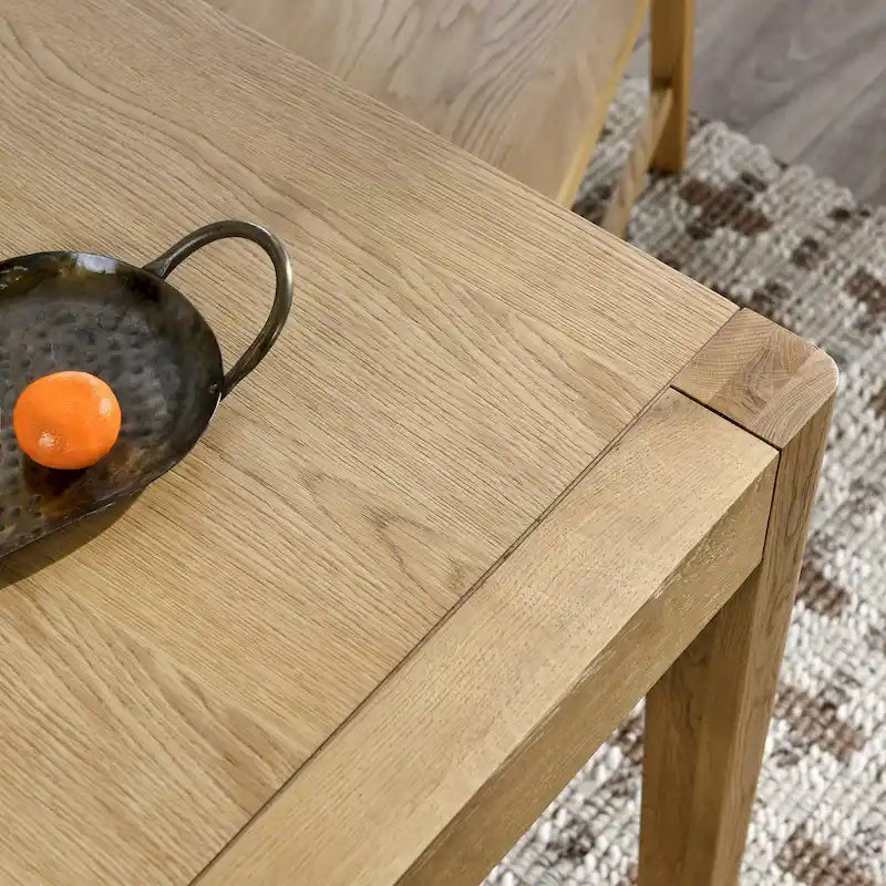 Beechgrove 72 Dining Table in Natural Brown by Kosas Home - 72Wx38Dx30H