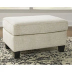 Soletren Stone Oversized Ottoman