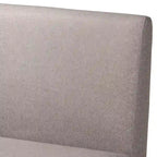 Odessa Grey Fabric and Walnut Finished Wood 5-PC Dining Nook Set