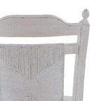 River Place Riverstone White 5 Piece Pedestal Table Set