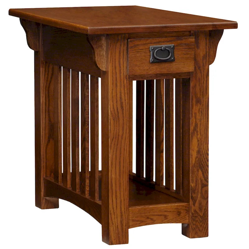 Leick Home Mission Impeccable End Table with Drawer