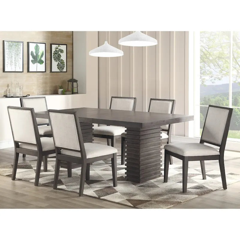 Steve Silver Milano Wooden Arm Chair, Set of 2