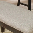 The Gray Barn Ruddy Road Farmhouse 63-inch Rectangle Espresso Dining Bench