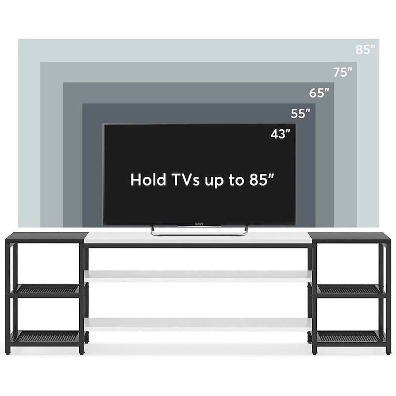 78 Inches TV Stand Entertainment Center Stand, TV Console Table
