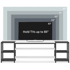 78 Inches TV Stand Entertainment Center Stand, TV Console Table