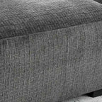 Kintra Contemporary Chenille Padded Cocktail Ottoman by Furniture of America