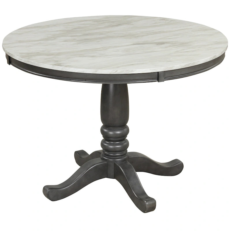 5 Pieces Dining Table and Chairs Set for 4 Persons