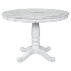 5 Pieces Dining Table and Chairs Set for 4 Persons