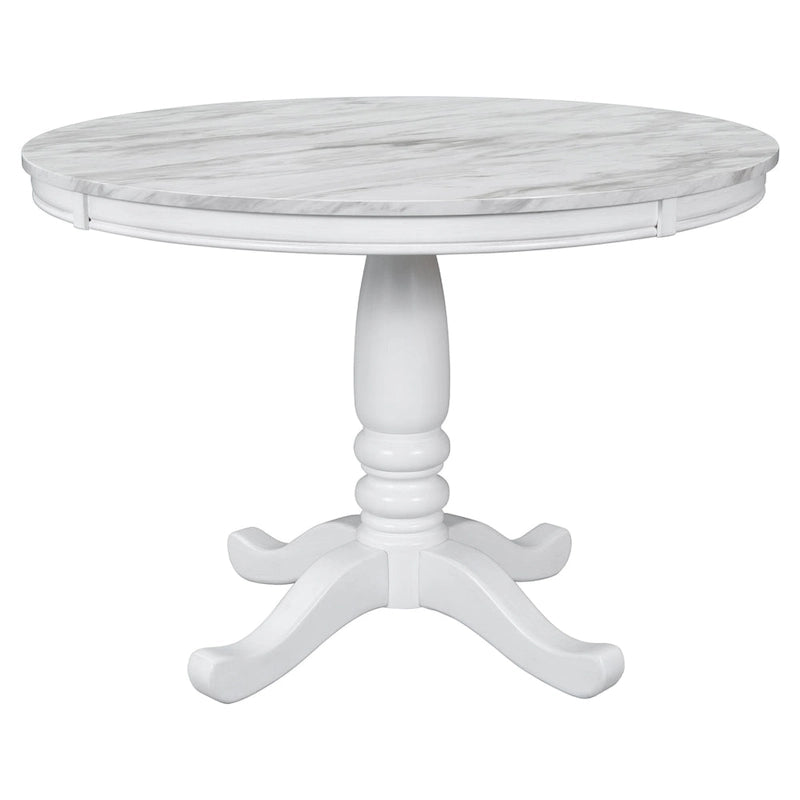 5 Pieces Dining Table and Chairs Set for 4 Persons