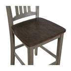 Simmons Antique White and Brown 5-piece Dining Set