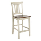 Simmons Antique White and Brown 5-piece Dining Set