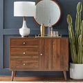 Carson Carrington Horsens 3-Drawer Mid-Century Modern Buffet/Sideboard