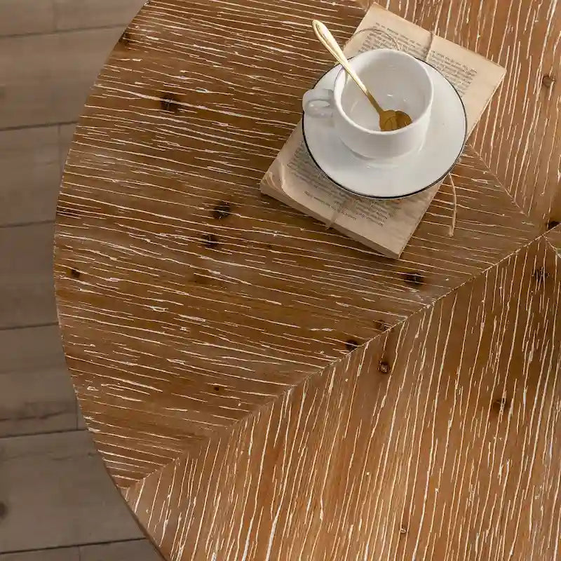 31.29 Modern Retro Splicing Round Coffee Table