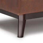 WYNDENHALL Ethan 34 inch Wide Mid Century Modern Rectangle Table Ottoman