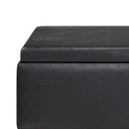 WYNDENHALL Ethan 34 inch Wide Mid Century Modern Rectangle Table Ottoman