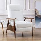 Sienna Upholstered Wood Push Back Recliner by Greyson Living