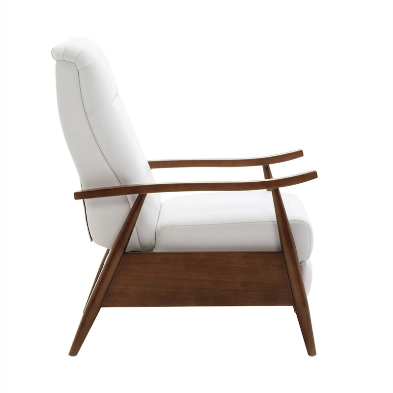Sienna Upholstered Wood Push Back Recliner by Greyson Living
