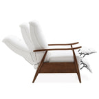 Sienna Upholstered Wood Push Back Recliner by Greyson Living