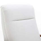 Sienna Upholstered Wood Push Back Recliner by Greyson Living