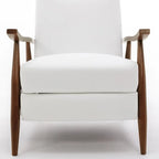 Sienna Upholstered Wood Push Back Recliner by Greyson Living